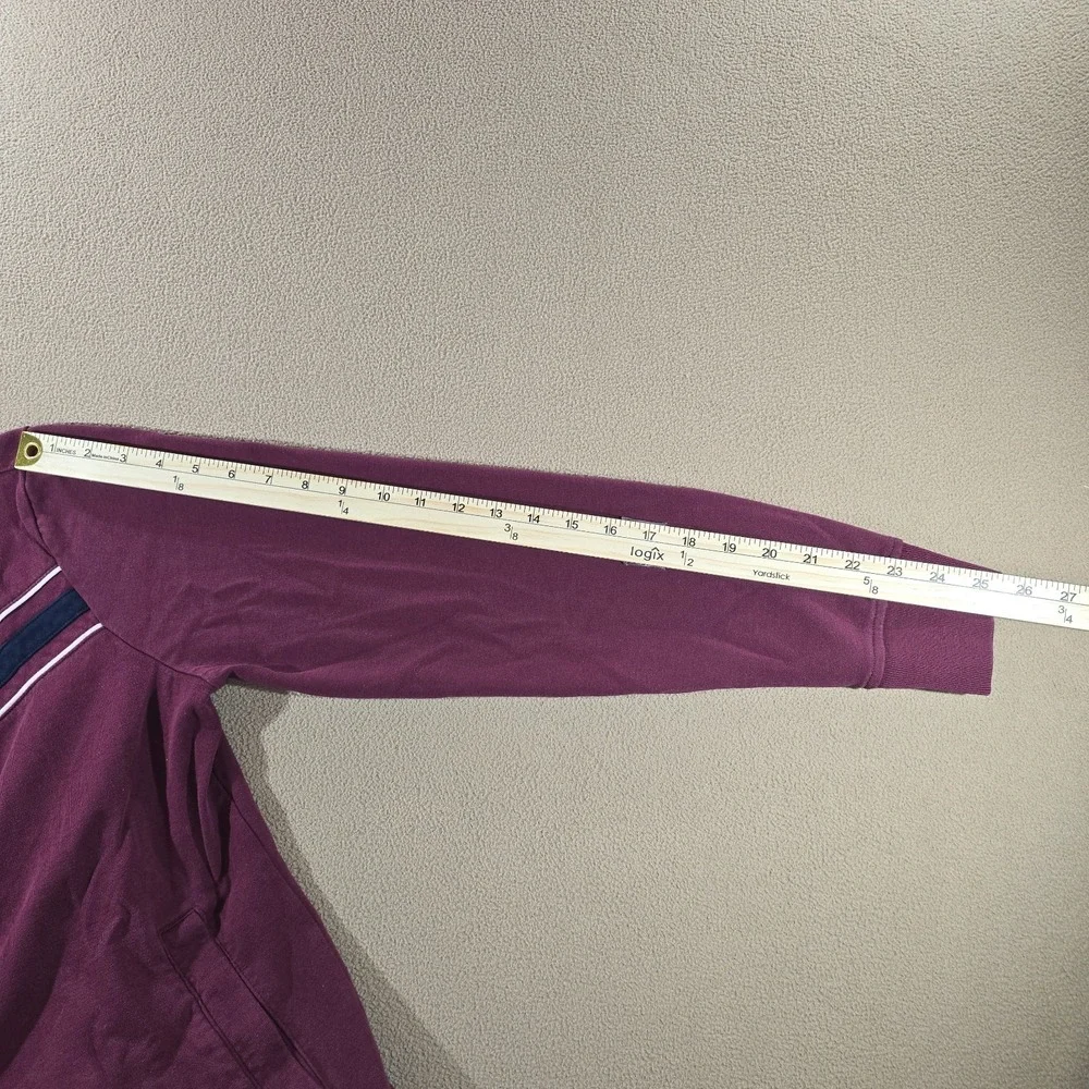 Retro‎ Banana Republic Zip Up Track Jacket, Purple Size M